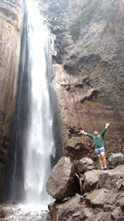 Catarata de Capua en Yura