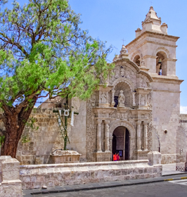 Iglesia de Yanahuara en Arequipa