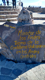 Mirador de los volcanes de Patapampa